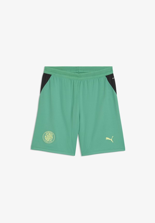 Puma GIRONA F.C. 26/27 SHORTS - Sports shorts - vibrant green- black