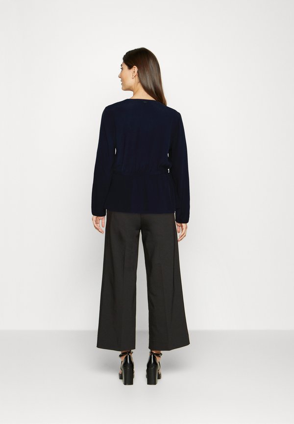 TOM TAILOR DENIM WRAP LOOK BLOUSE