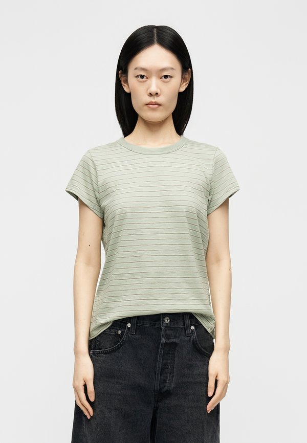 rag & bone THE SLUB STRIPED TEE