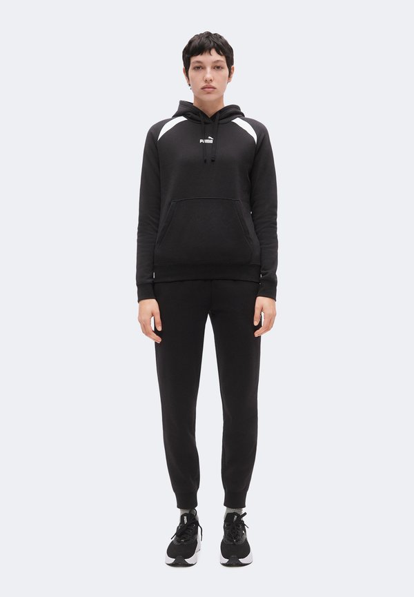 Puma HOODED SUIT - Tracksuit - black