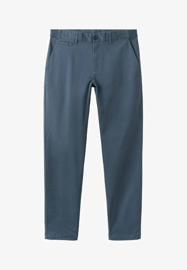 Mango Chinos - indigoblauw