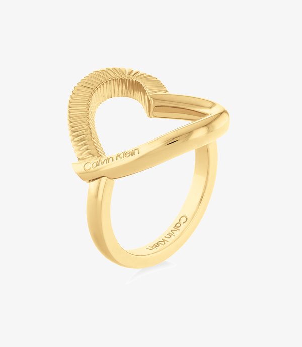 Calvin Klein GP RING  SIZE 56 - Ring - gold-coloured