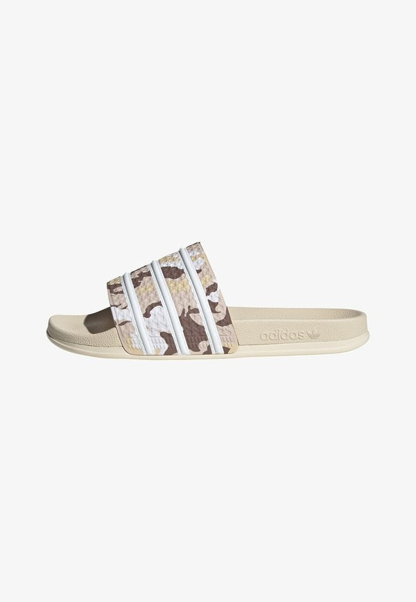 adidas Originals ADIDAS ORIGINALS ADILETTE OG CF SLIDES UNISEX - Pool slides - white cloud white trace brown