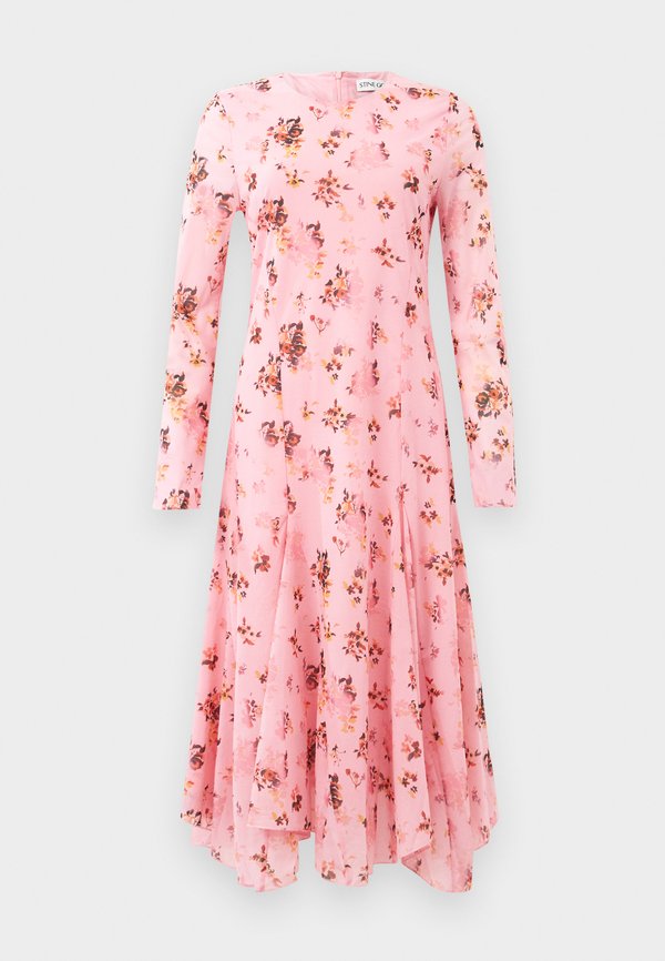 Stine Goya LONG SLEEVE MIDI DRESS