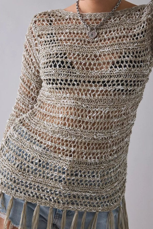BDG Urban Outfitters FRINGE STITCHY