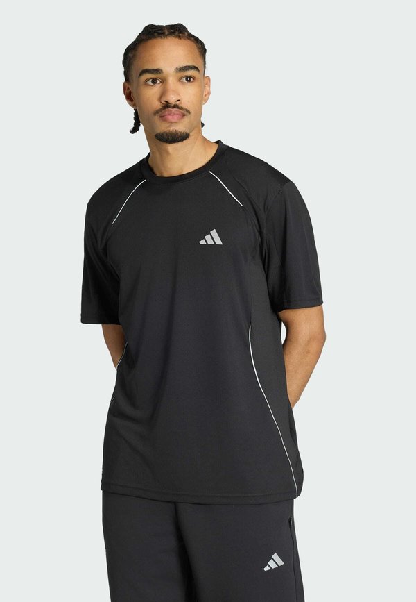 adidas Performance ADIDAS PERFORMANCE TECH APPAREL T-SHIRT - Sports T-shirt - black