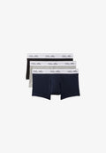 Calvin Klein Underwear LOW RISE TRUNK 3 PACK  - Trunks - black, grey heather, dark sapphire