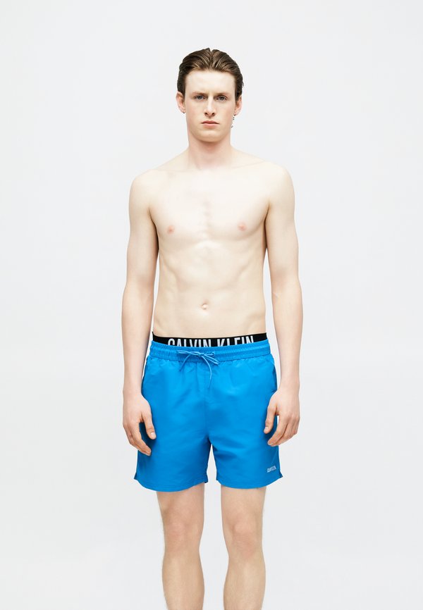 Calvin Klein Swimwear MEDIUM DRAWSTRING BOXER INTENSE POWER - Swimming shorts - aegean ocean