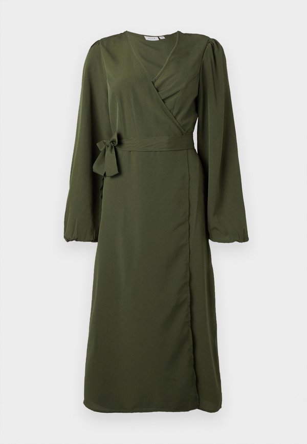 VILA VIELLIE V NECK DRESS