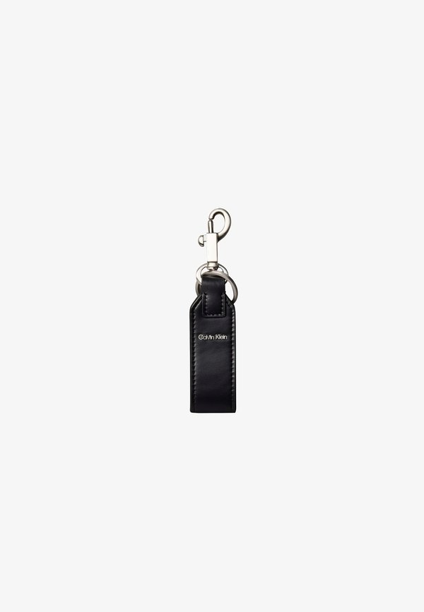Calvin Klein RAISED LOGO KEY FOB UNISEX - Keyring - black