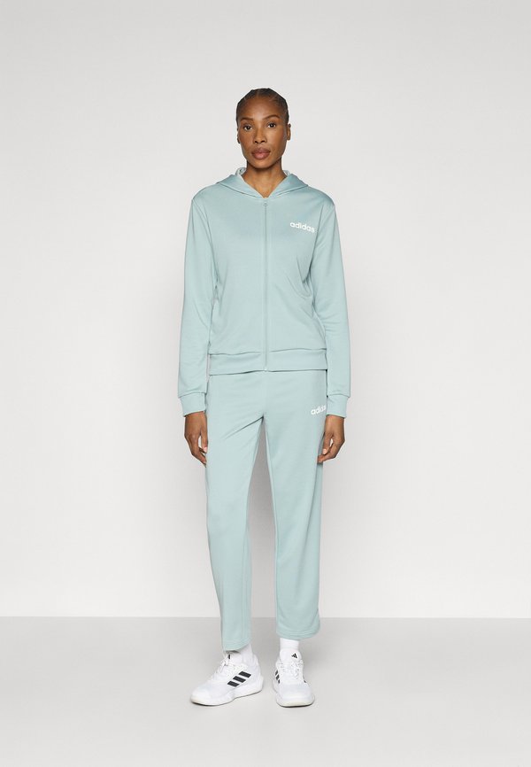 adidas Sportswear ESSENTIALS LINEAR - Tracksuit - sage