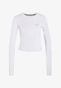 adidas Performance RUN ESS LS W - Long sleeved top - frozen purple