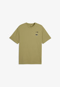 Puma GRAPHICS RELAXED STACKED T-SHIRT - Print T-shirt - chai latte