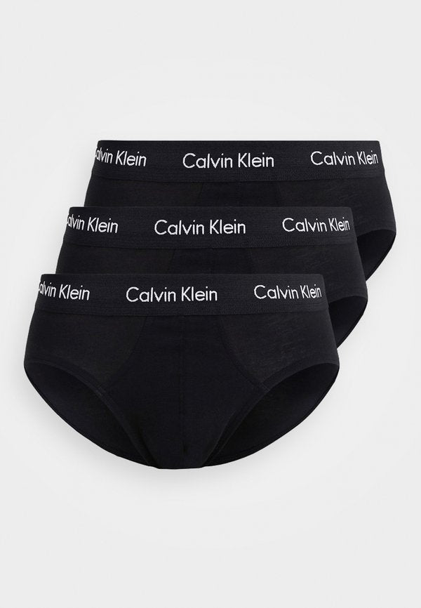 Calvin Klein Underwear 3 PACK - Briefs - black