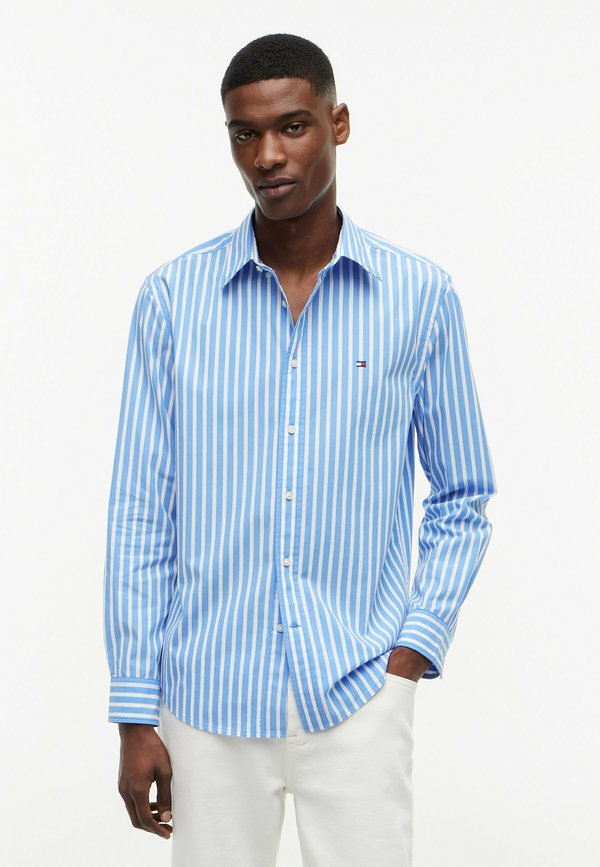 Tommy Hilfiger FLEX POPLIN SEASONAL STRIPE SHT - SEASONAL PATTERN - Shirt - blue spell   stripe