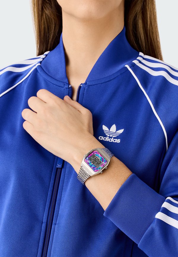 adidas Originals DIGITAL TWO - Digital watch - silver tone