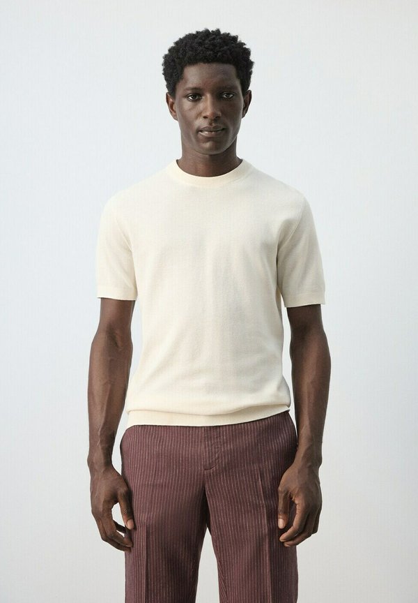 Mango ADULT - Basic T-shirt - off-white