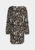 VILA Petite VICAIA V NECK DRESS