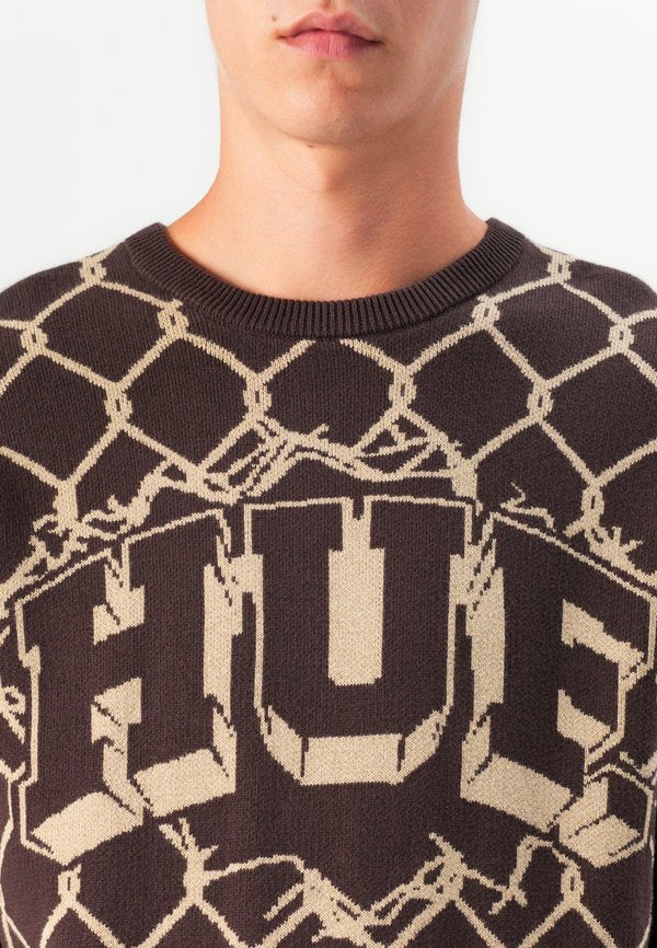 HUF BREAKTHROUGH CREW NECK SWEATER UNISEX