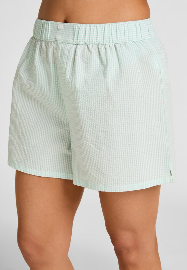 Hunkemöller SHORT BOXY SEERSUCKER CHECK