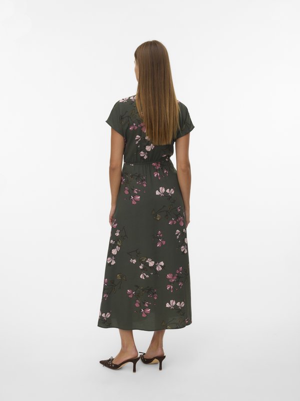 Vero Moda VMNEWHALLIE LONG TIE DRESS
