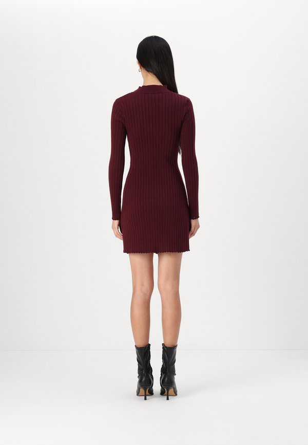 JDY JDYERIKA O NECK SKATER DRESS