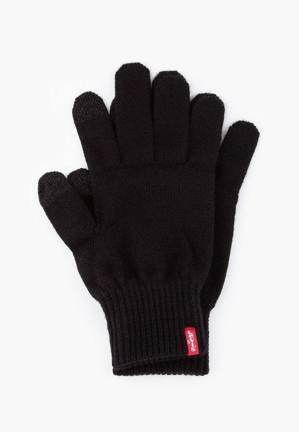 Levi's® BEN TOUCH SCREEN GLOVES UNISEX - Gloves - regular black