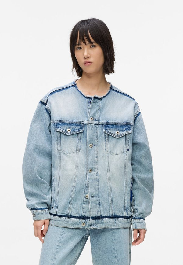 Karl Lagerfeld Jeans COLLARLESS DENIM