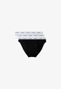 Calvin Klein Underwear ICON LOGO 3 PACK - Briefs - black/classic white/plein air