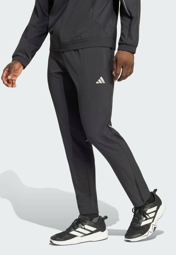 adidas Performance ADIDAS PERFORMANCE TECH APPAREL SLIM TRACKPANT - Tracksuit bottoms - black