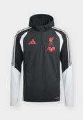 adidas Performance LIVERPOOL FC 26/27 TIRO WINTER TRAINING - Hoodie - black/dash grey/strawberry red