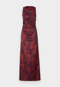 WAL G. AUTUMN SASHA BACK CROSS MAXI