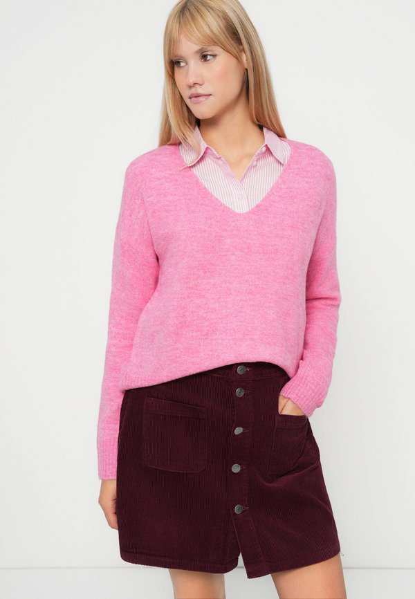 JDY JDYSHIRAZ LIFE CORDUROY SHORT SKIRT PNT