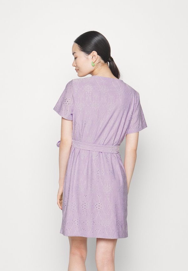 VILA Petite VIKAWA SHORT TIE BELT DRESS