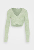 NA-KD KLARA MONTES OVERLAP LONG SLEEVE