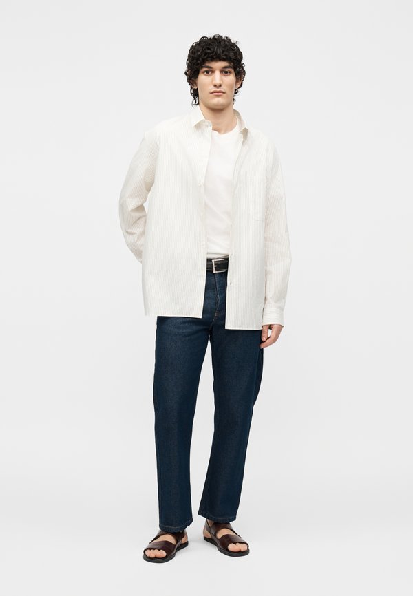 Maison Kitsuné STRIPED OVERSIZE SHIRT