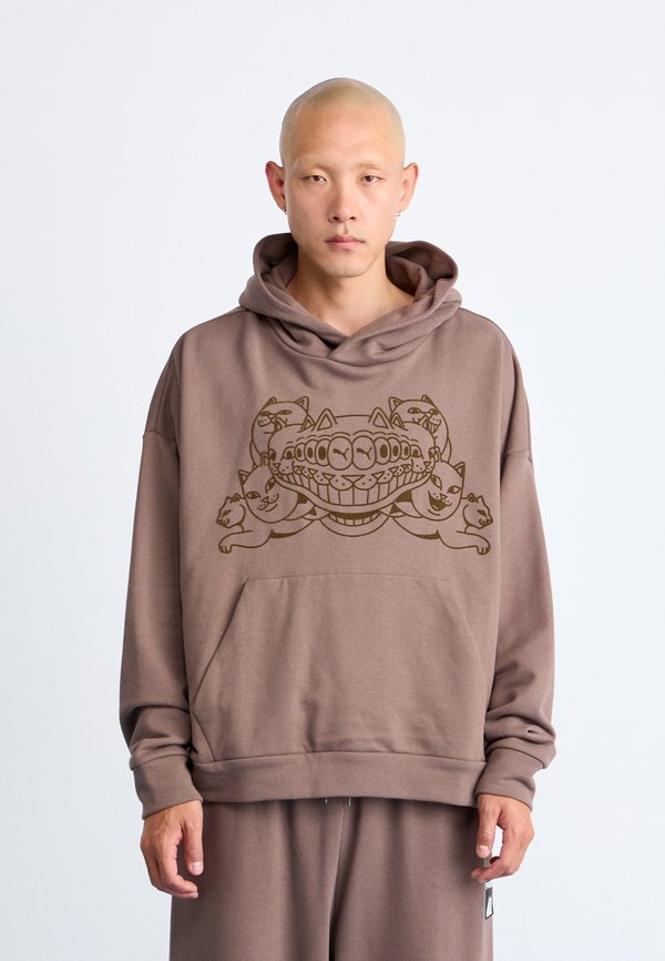 Puma X RIPNDIP BOXY GRAPHIC TR - Hoodie - flat bronze