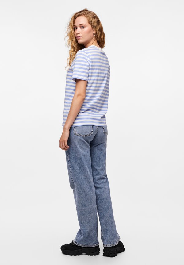 Pieces PCRIA SS TEE STRIPES NOOS BC