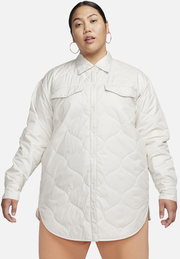 Nike Sportswear W NSW ESSNTL STD TRCH - Short coat - lt orewood brn sail