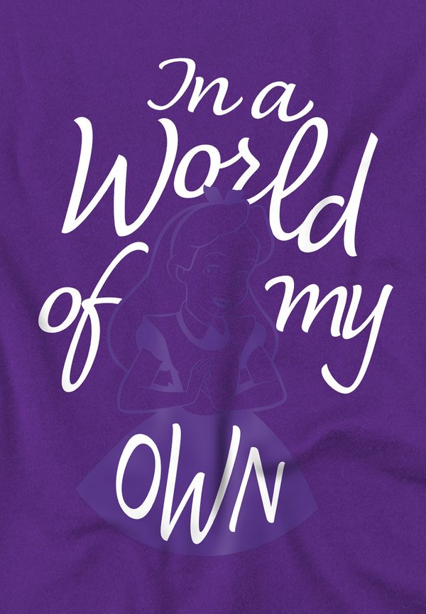 Disney ALICE IN A WORLD OF MY OWN