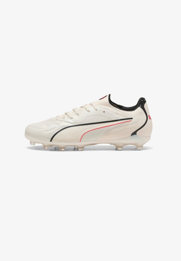 Puma KING 20 PRO FG/AG FUSSBALLSCHUHE UNISEX - Football boots artificial grass - sugared almond- black-ultra red