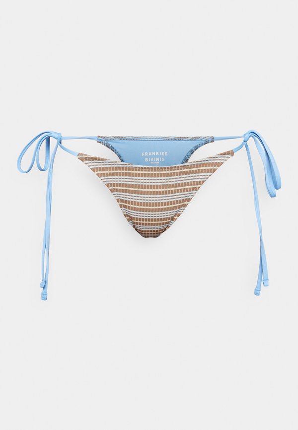Frankies Bikinis DIVINE STRIPED RIB BOTTOM