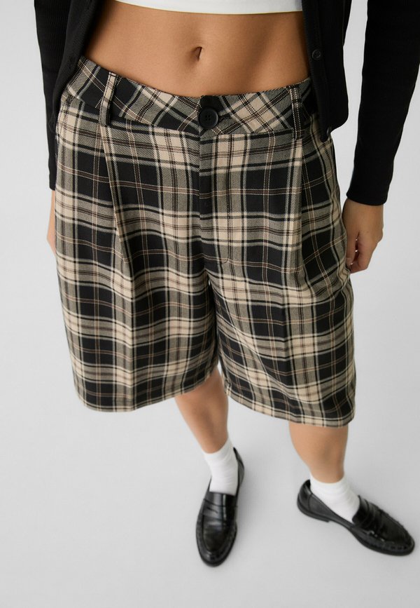 Stradivarius CHECK BERMUDA