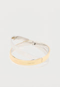 Calvin Klein ELLIPTICAL - Bracelet - silver-coloured/gold-coloured