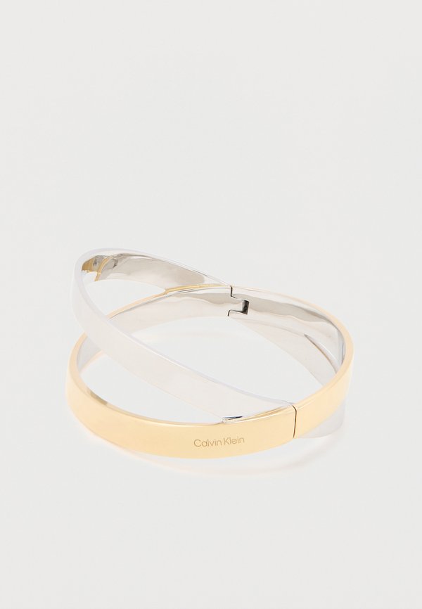 Calvin Klein ELLIPTICAL - Bracelet - silver-coloured/gold-coloured