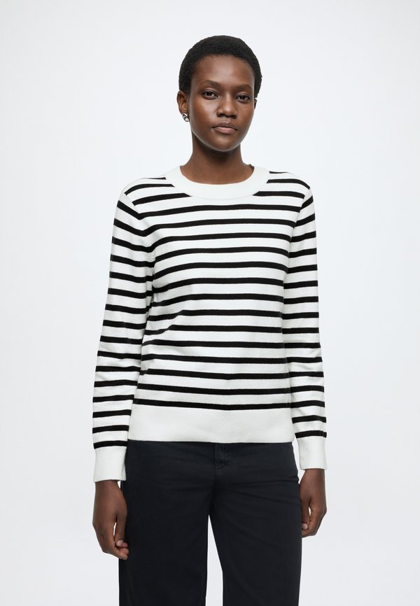 Marc O'Polo DENIM KNIT PULLOVERS, LONGSLEEVE, CREW NECK