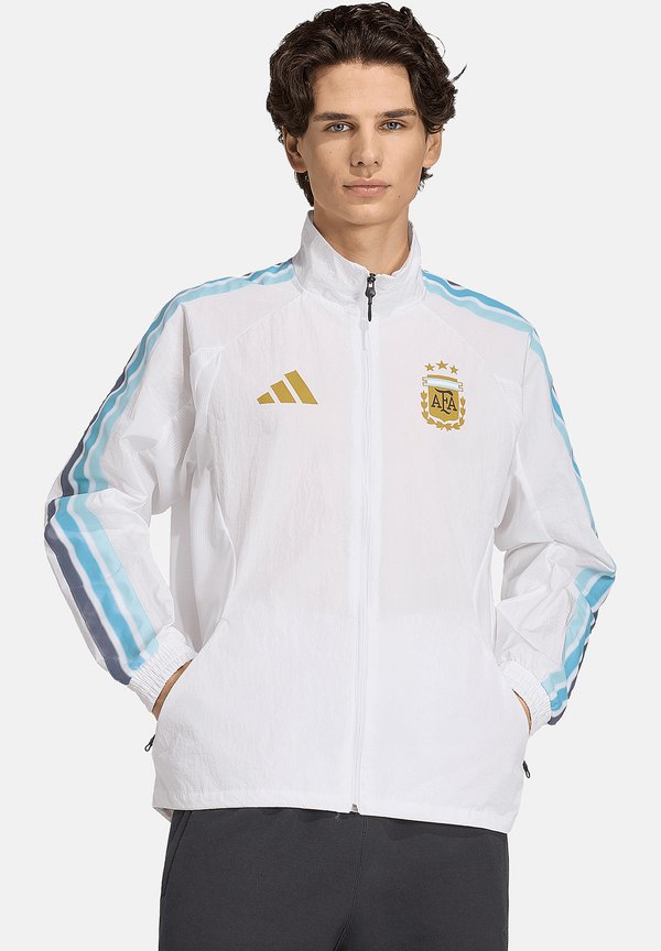 adidas Performance ADIDAS PERFORMANCE AFA ARGENTINIEN ANTHEM JACKE WEISS REPLICAS - JACKEN  - Training jacket - weiss