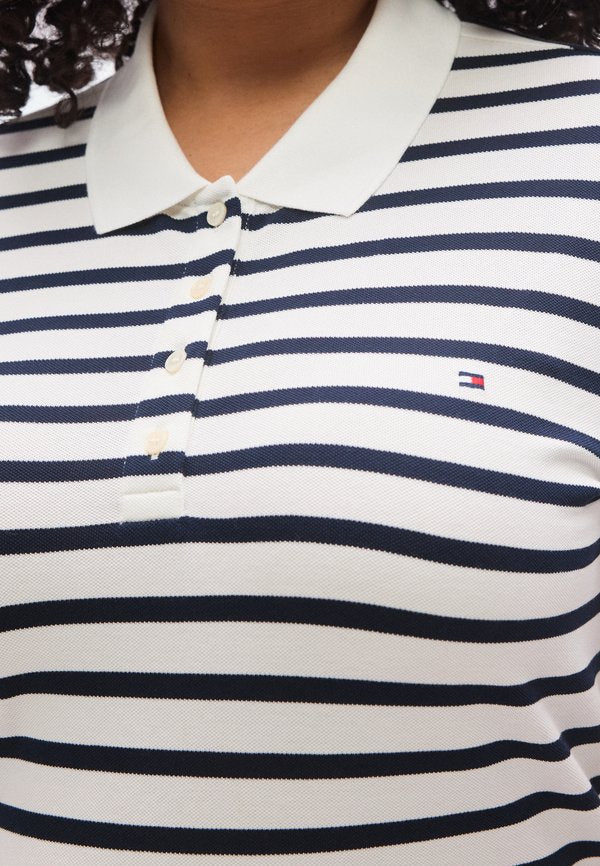 Tommy Hilfiger Curve CURVE 1985 SLIM FIT PIQUE POLO SHIRT