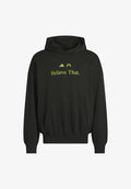 adidas Performance ANTED - Hoodie - black   preloved lime