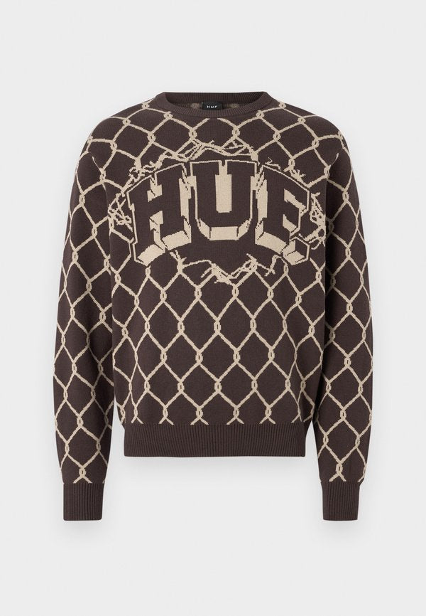 HUF BREAKTHROUGH CREW NECK SWEATER UNISEX